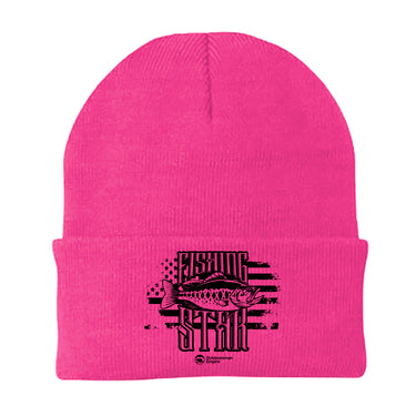 Fishing Star Embroidered Beanie